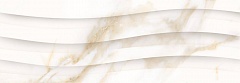 Настенная плитка Calacatta White Wave Lucido Ret 30x90 30 90