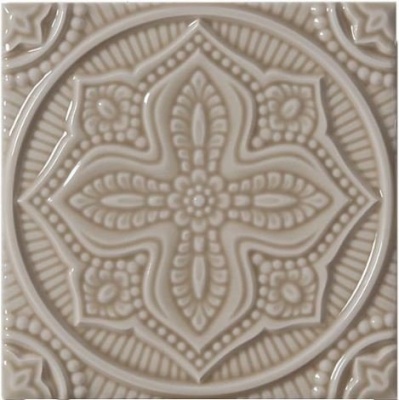 Испанская плитка Adex Studio ADST4094 Adex Studio Relieve Mandala Planet Sands 14.8 14.8