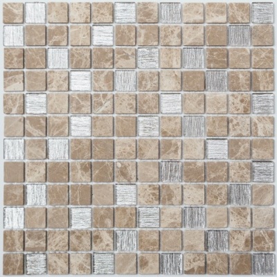 Китайская плитка NS-mosaic  Stone series K-754 (2,3x2,3) 29.8 29.8