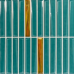 Декор Monopole Decor Melody Turquoise Silver 20 20