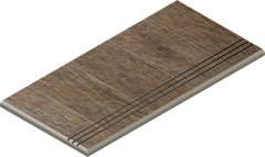 Плитка Пэппер Ступень Закругленная Грип Левая 30X60 60х30 (Россия) Пэппер Ступень Закругленная Грип Левая 30X60 60х30