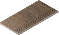 Плитка Пэппер Ступень Закругленная Грип Правая 30X60 60х30 (Россия) Пэппер Ступень Закругленная Грип Правая 30X60 60х30