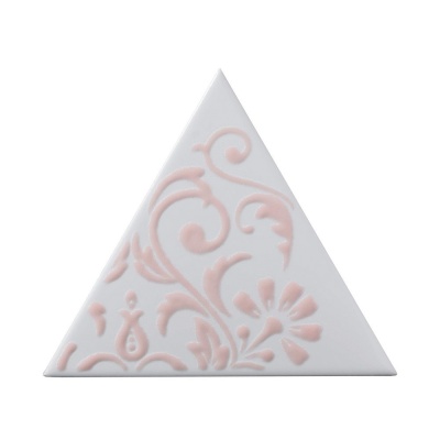 Итальянская плитка Petracer's Triangolo Ricciolo Rosa 17 17