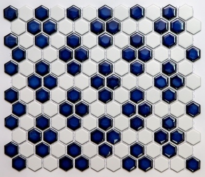 Китайская плитка NS-mosaic  Porcelain PS2326-44 керамика глянцевая (23*26*5) 26 30