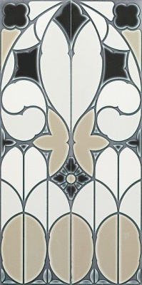 Итальянская плитка Grazia Venice Pannello Fenice Gray Craquele 40 80