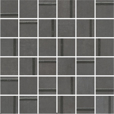 Российская плитка Kerama Marazzi Гварди MM13132 Декор Гварди 1 мозаичный антрацит матовый обрезной 30 30