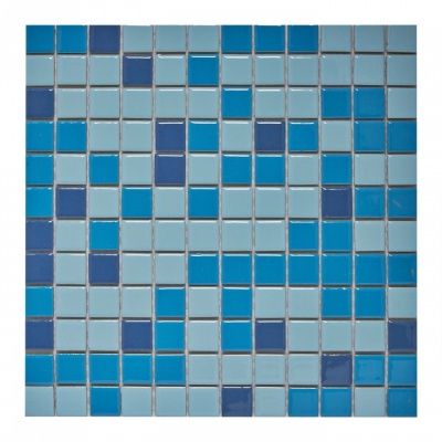 Китайская плитка Pixmosaic Керамическая мозаика PIX643 (чип 2,5х2,5 см.) 31.5 31.5