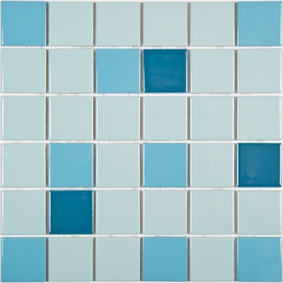 Китайская плитка NS-mosaic  Porcelain PW4848-01 керамика глянцевая (48*48*5) 30.6 30.6