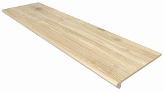 Peldaño Redondo Rodeno Roble Liso 120х33