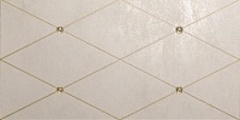 Rhombus Oro su Beige, fregio Oro 50 100