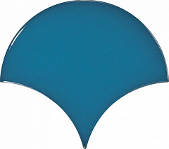 Scale Fan Electric Blue 10.6 12