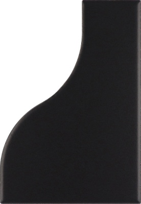 Испанская плитка Equipe Curve Curve Black Matt 8,3 12
