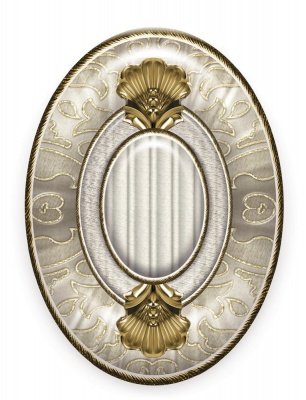 Испанская плитка El Molino Leonora  Medallon Leonora Oro-Beige 10 14