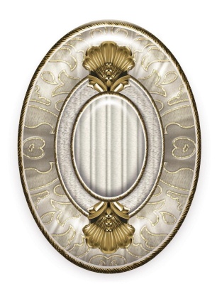 Испанская плитка El Molino Leonora  Medallon Leonora Oro-Beige 10 14