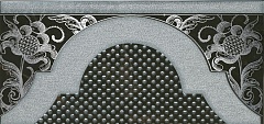 Плитка HGD/B266/16072 Декор Фрагонар чёрный 7.4 15