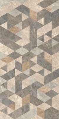 Российская плитка Vitra Ceramica Marmostone Marmostone декор Микс Гео LPR K951329LPR01VTEP 60 120