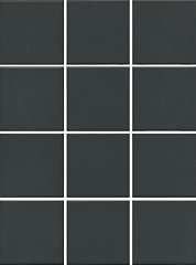 1333 Агуста черный натуральный 9,8х9,8 из 12 частей 9,8x9,8x7 10 10