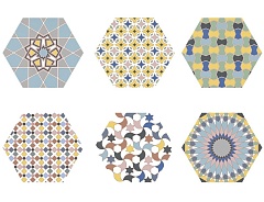 Hex. Kasbah Mix Colors 22 25