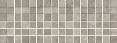 Плитка MM15150 Декор Монсанту мозаичный серый светлый глянцевый 15 40