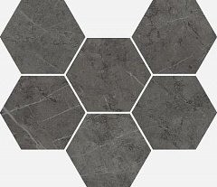 Charme Evo Antracite Mosaico Hexagon 25 29