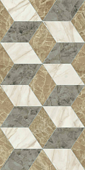 Tarsia Cubical Avorio Lux 3D 0014142 60 120