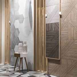 Tangram Walnut
