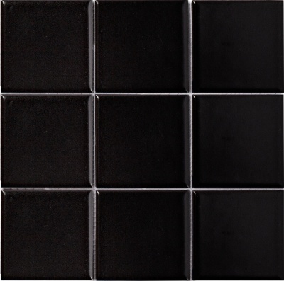 Китайская плитка StarMosaic Homework Black Matt (MH80110) (97x97) 30 30