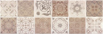 Испанская плитка Baldocer Ozone OZONE MOSAICO ANTIQUE TAUPE 30 90