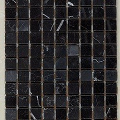 Marble Mosaic Nero 30.5 30.5