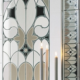 Pannello Fenice Gray Craquele 80х40
