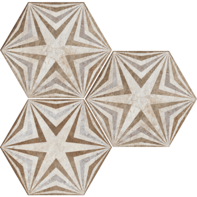 Итальянская плитка Fioranese Heritage Deco Exagona 34.5 40