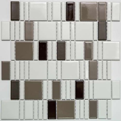 Китайская плитка NS-mosaic  Porcelain PS2348-12 керамика матовая (23*48*5) 30 30