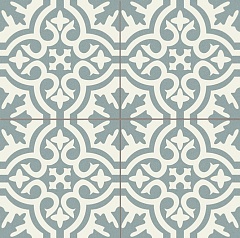 Venice Sky Blue Black Pre-cut 45х45