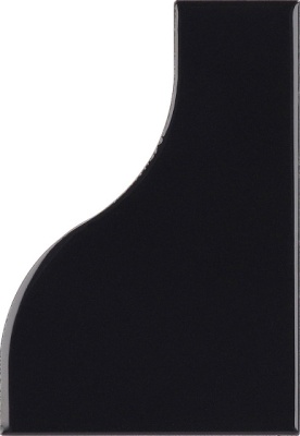 Испанская плитка Equipe Curve Curve Black Gloss 8,3 12