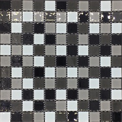 Плитка Мозаика из стекла PIX016 (чип 25x25 мм) 30 30