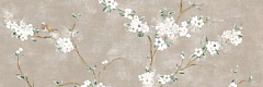Mixed Rosa Decoro Fiori di Pesco A Rett. 40x120
