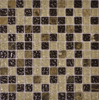 Китайская плитка Muare Стеклянная мозаика QSG-037-23/8 30.5 30.5