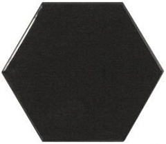 Плитка Scale Hexagon Black 12.4х10.7 (Испания) Scale Hexagon Black 12.4х10.7