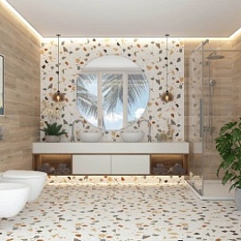 Плитка Terrazzo Satin