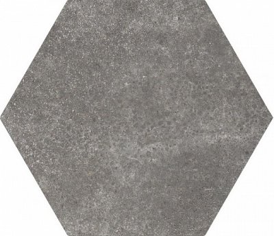 Испанская плитка Equipe Hexatile Cement Cement Black 17.5 20