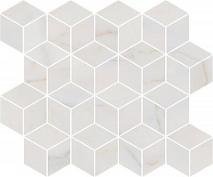 Плитка T017/14003 Декор Греппи белый мозаичный 37.5 45