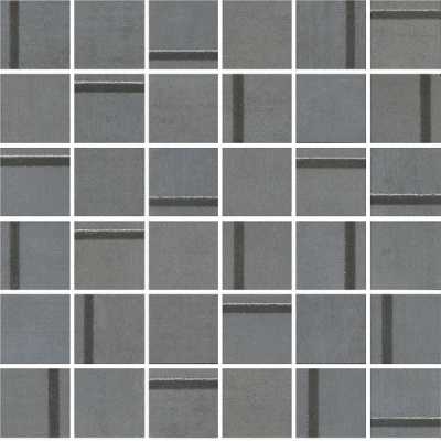 Российская плитка Kerama Marazzi Гварди MM13131 Декор Гварди 1 мозаичный синий матовый обрезной 30 30
