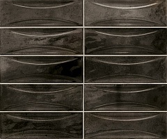 Плитка Hanoi Black Ash Arco 20х6,5 (Испания) Hanoi Black Ash Arco 20х6,5