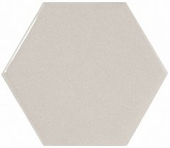 Плитка Scale Hexagon Light Grey 10.7 12.4