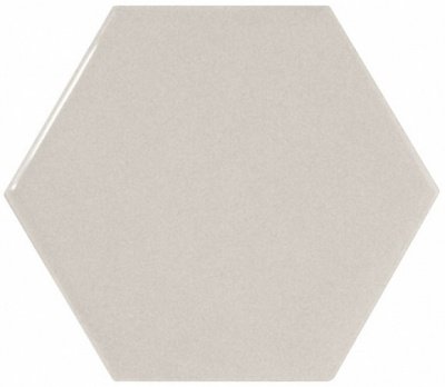Испанская плитка Equipe Scale Scale Hexagon Light Grey 10.7 12.4