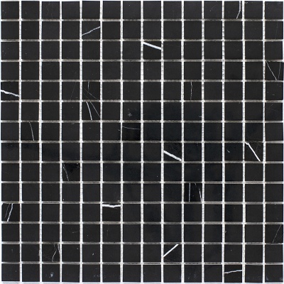 Китайская плитка StarMosaic Wild Stone Black Polished (20x20) (JMST034) 30.5 30.5