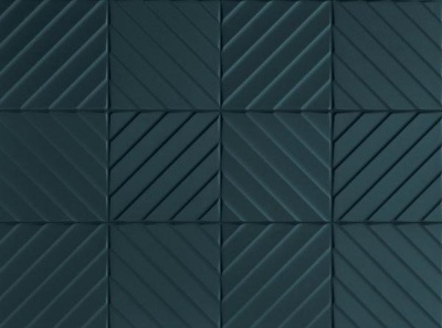 Итальянская плитка Marca Corona 4D E065 4D DIAGONAL DEEP BLUE 20 20