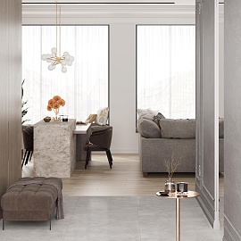 Tuscandy Light Grey Лаппатированный