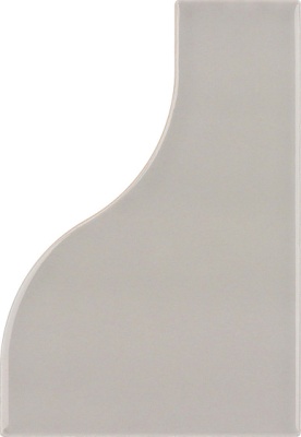 Испанская плитка Equipe Curve Curve Grey Gloss 8,3 12