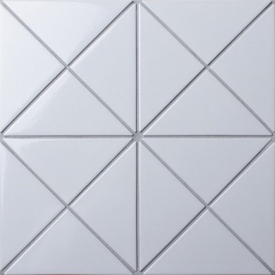 Китайская плитка StarMosaic Hex, Octagon, Triangolo Tr. White Glossy (CZG241B-A) 26.25 26.25